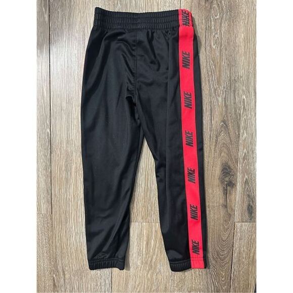 Nike Boys Athletic Pants - Size 5 - Black with Red Stripes - EUC - Picture 3 of 3